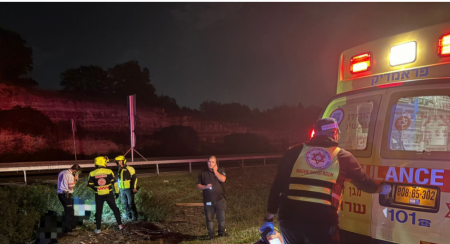 شاب يلقى مصرعه بحادث اصطدام قرب الناصرة وأربعة مصابين